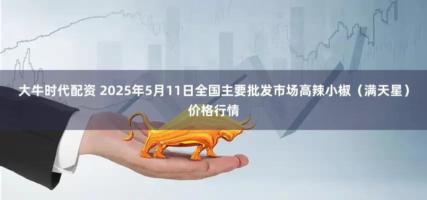 大牛时代配资 2025年5月11日全国主要批发市场高辣小椒（满天星）价格行情